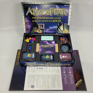 Atmosfear 2003 DVD Board Game 100% Complete by Pressman